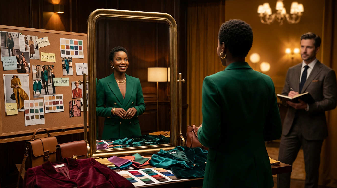 Personal Branding — luxurious styling consultation