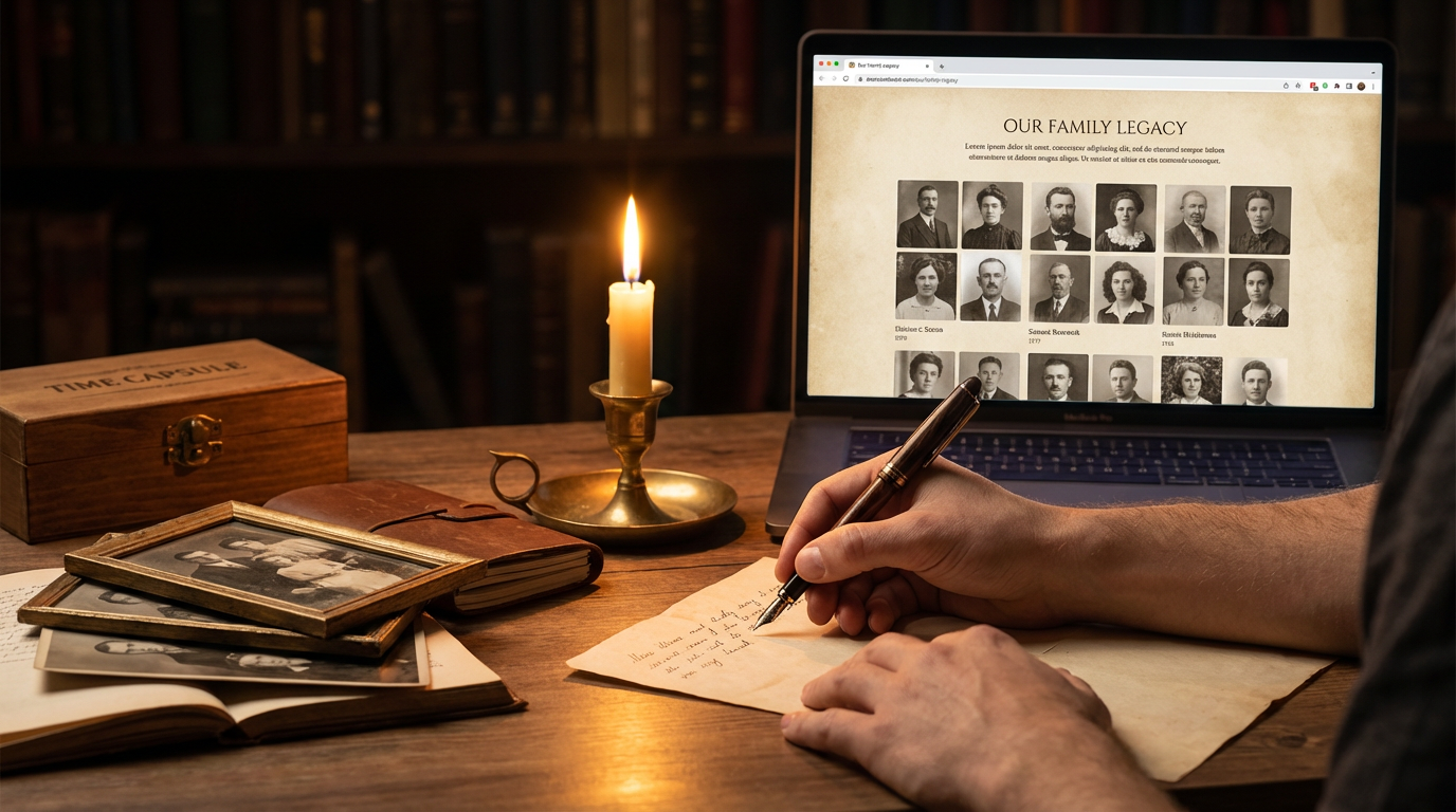 Digital Legacy — writing letters and preserving stories